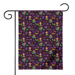 Mardi Gras Party Pattern Print House Flag