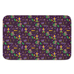 Mardi Gras Party Pattern Print Indoor Door Mat