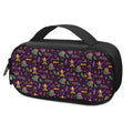 Mardi Gras Party Pattern Print Portable Cooler Travel Case