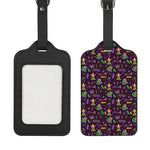 Mardi Gras Party Pattern Print Luggage Tag