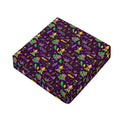 Mardi Gras Party Pattern Print Outdoor Seat Cushion Cover