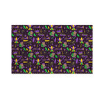 Mardi Gras Party Pattern Print Polyester Flag
