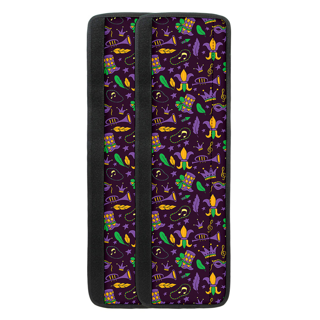 Mardi Gras Party Pattern Print Refrigerator Handle Covers