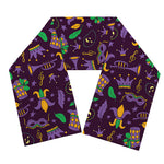Mardi Gras Party Pattern Print Scarf