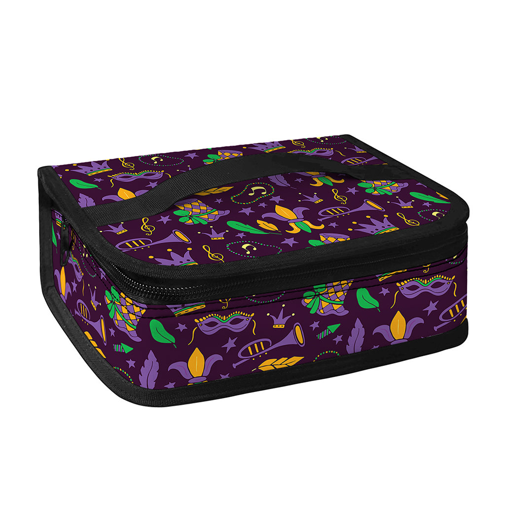 Mardi Gras Party Pattern Print Small Lunch Bag