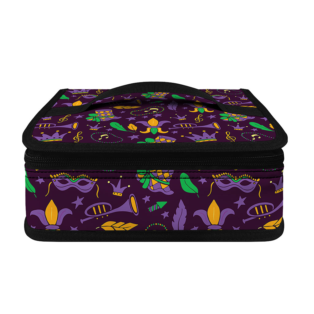 Mardi Gras Party Pattern Print Small Lunch Bag