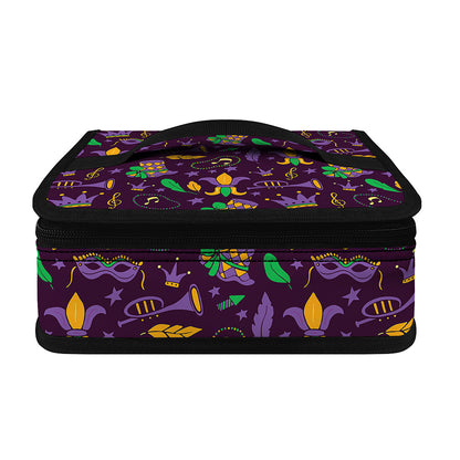 Mardi Gras Party Pattern Print Small Lunch Bag