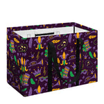 Mardi Gras Party Pattern Print Utility Tote Bag
