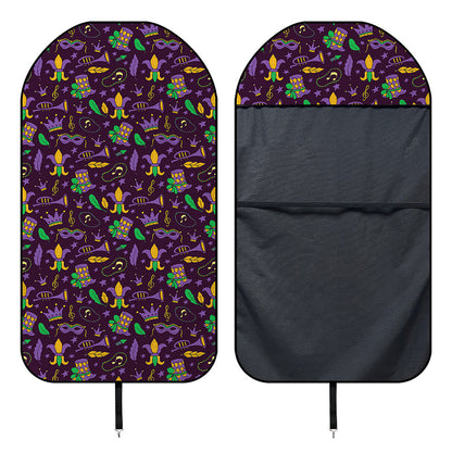 Mardi Gras Party Pattern Print Waterproof Car Seat Cover