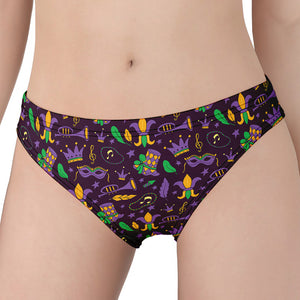 Mardi Gras Party Pattern Print Women's Panties