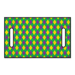 Mardi Gras Plaid Pattern Print Golf Cart Seat Cover