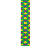 Mardi Gras Plaid Pattern Print Table Runner