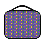 Mardi Gras Polka Dot Pattern Print Classic Bible Case