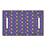 Mardi Gras Polka Dot Pattern Print Golf Cart Seat Cover