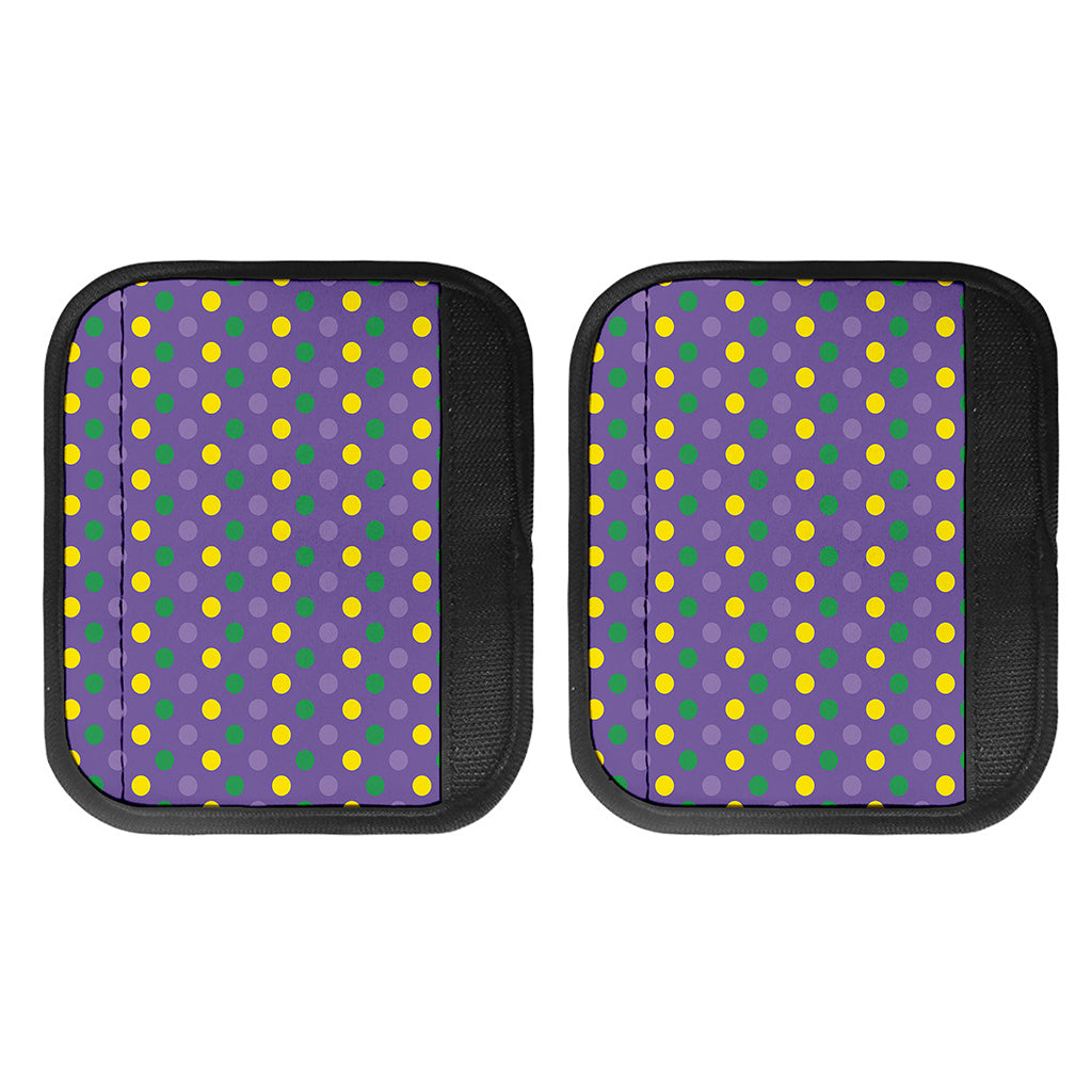 Mardi Gras Polka Dot Pattern Print Handle Covers
