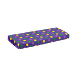 Mardi Gras Polka Dot Pattern Print Piano Keyboard Cover