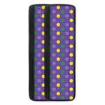 Mardi Gras Polka Dot Pattern Print Refrigerator Handle Covers