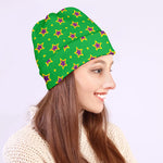 Mardi Gras Star Pattern Print Beanie