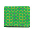 Mardi Gras Star Pattern Print Bifold Wallet