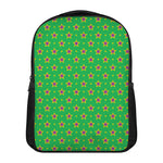 Mardi Gras Star Pattern Print Casual Backpack