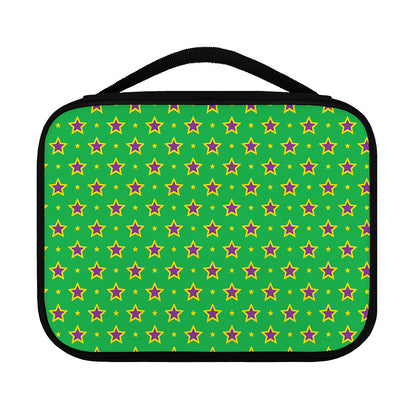Mardi Gras Star Pattern Print Classic Bible Case