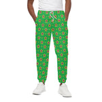 Mardi Gras Star Pattern Print Cotton Pants