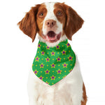 Mardi Gras Star Pattern Print Dog Bandana