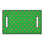 Mardi Gras Star Pattern Print Golf Cart Seat Cover