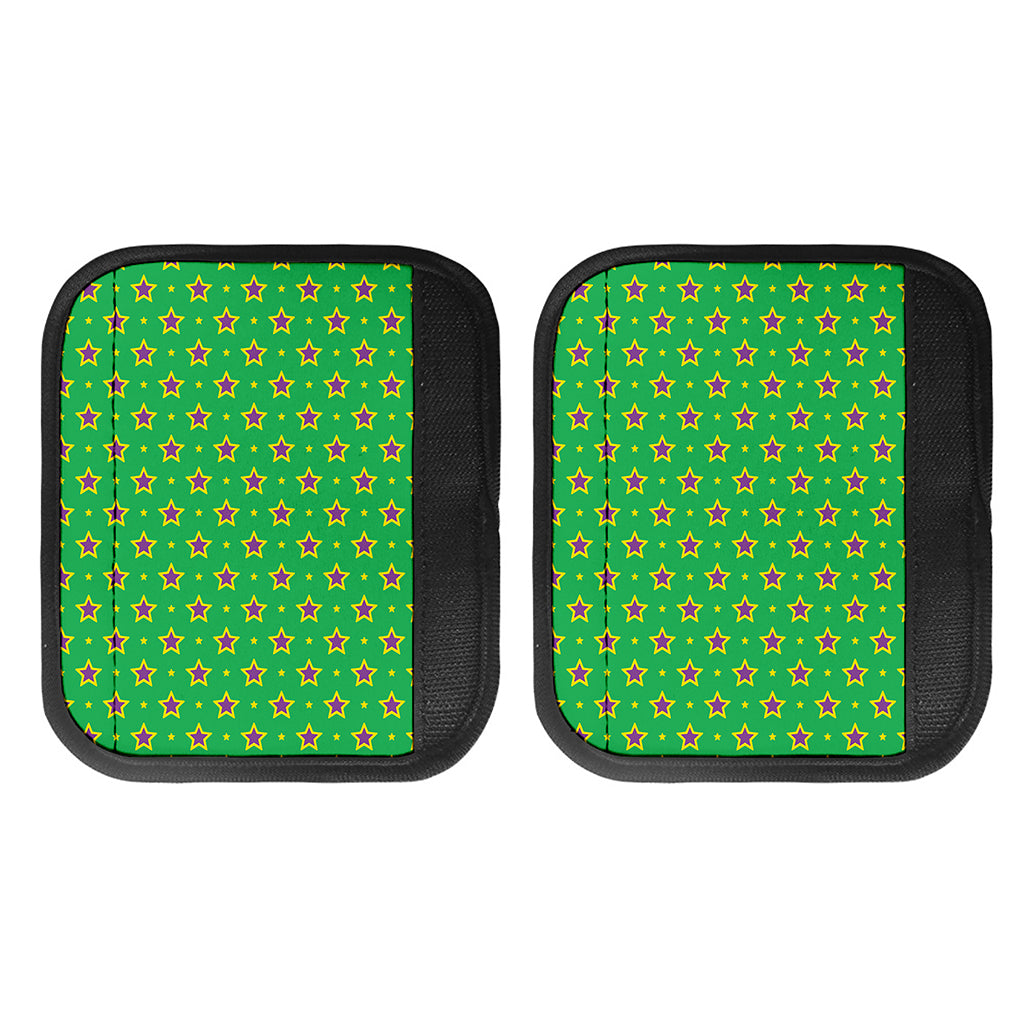 Mardi Gras Star Pattern Print Handle Covers