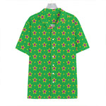Mardi Gras Star Pattern Print Hawaiian Shirt
