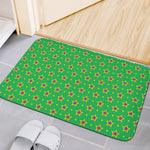Mardi Gras Star Pattern Print Indoor Door Mat