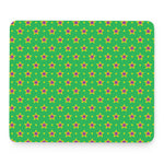Mardi Gras Star Pattern Print Mouse Pad