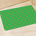 Mardi Gras Star Pattern Print Polyester Doormat