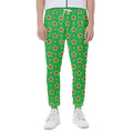 Mardi Gras Star Pattern Print Joggers