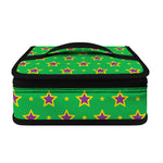 Mardi Gras Star Pattern Print Small Lunch Bag