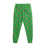 Mardi Gras Star Pattern Print Sweatpants