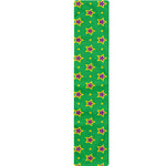 Mardi Gras Star Pattern Print Table Runner