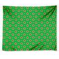 Mardi Gras Star Pattern Print Tapestry