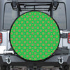 Mardi Gras Star Pattern Print Tire Cover