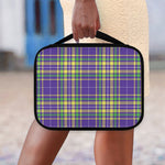Mardi Gras Tartan Plaid Pattern Print Classic Bible Case