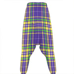 Mardi Gras Tartan Plaid Pattern Print Hammer Pants