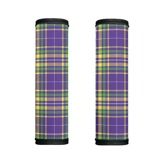 Mardi Gras Tartan Plaid Pattern Print Handle Covers