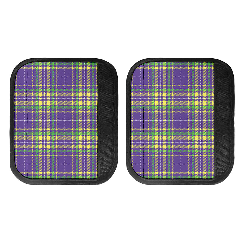 Mardi Gras Tartan Plaid Pattern Print Handle Covers