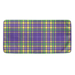 Mardi Gras Tartan Plaid Pattern Print Towel