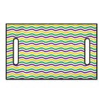 Mardi Gras Wave Pattern Print Golf Cart Seat Cover