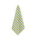 Mardi Gras Wave Pattern Print Hand Towel