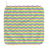 Mardi Gras Wave Pattern Print Hand Towel