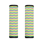 Mardi Gras Wave Pattern Print Handle Covers