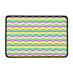 Mardi Gras Wave Pattern Print Kitchen Mat