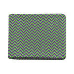 Mardi Gras Zigzag Pattern Print Bifold Wallet